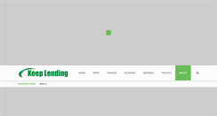 Desktop Screenshot of keeplending.com