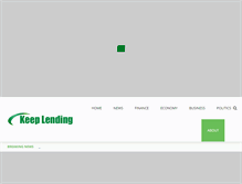 Tablet Screenshot of keeplending.com
